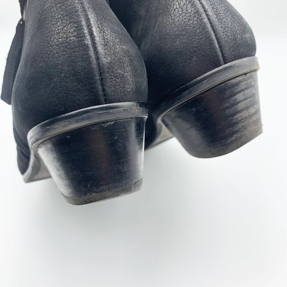PAUL GREEN Malibu Nubuck Sliced Double Zip Booties - Picture 12 of 14